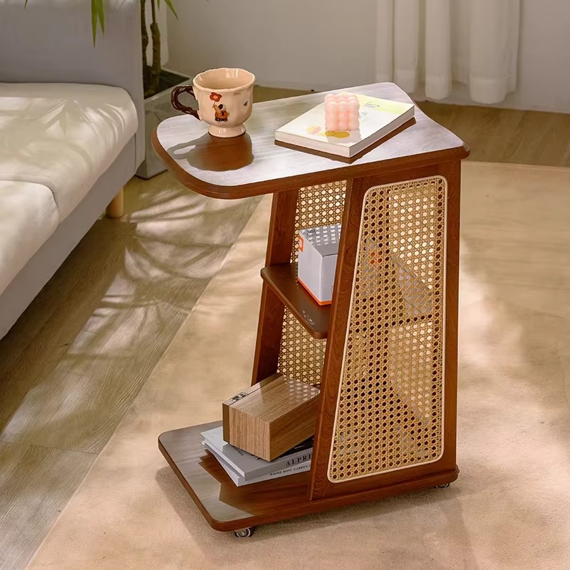 Coffee Tea Or - Moderner Massivholz-Beistelltisch Kleiner Kaffee- oder Teetisch