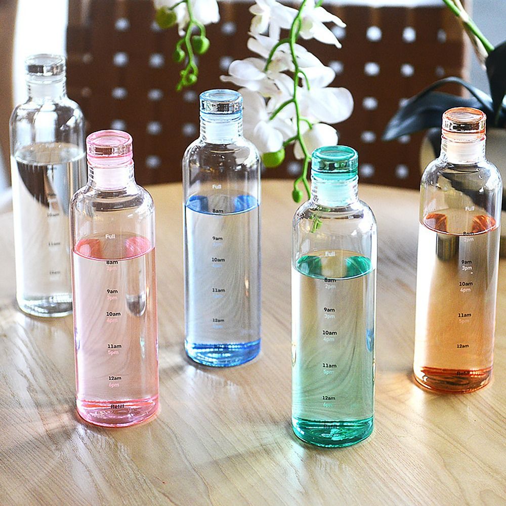 Coffee Tea Pictures - 500/750 ml Wasserflasche INS-Stil Zeitskala Transparente