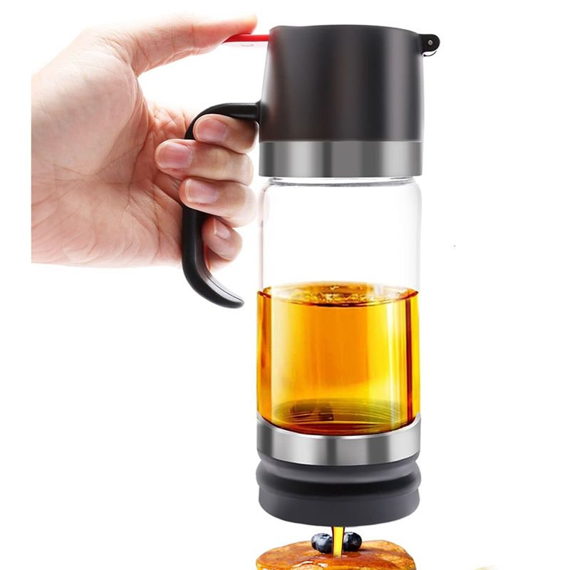 Coffee Tea Or - A21I-12 OZ Glas-Honigspender, Honigtopf mit Griff,