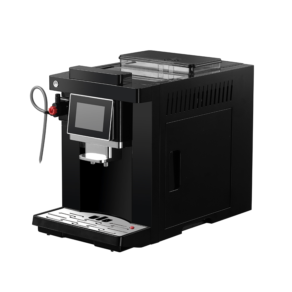 Coffee Bean - Bean-to-Cup 4-Sprachen-Touchscreen-Kaffeemaschine für Latte, Cappuccino, Espresso