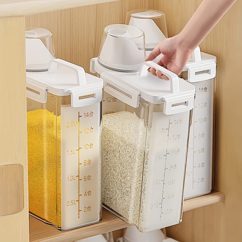 Coffee Tea Sugar Container Set - 1-teiliger Vorratsbehälter, insektensicherer und feuchtigkeitsbeständiger versiegelter