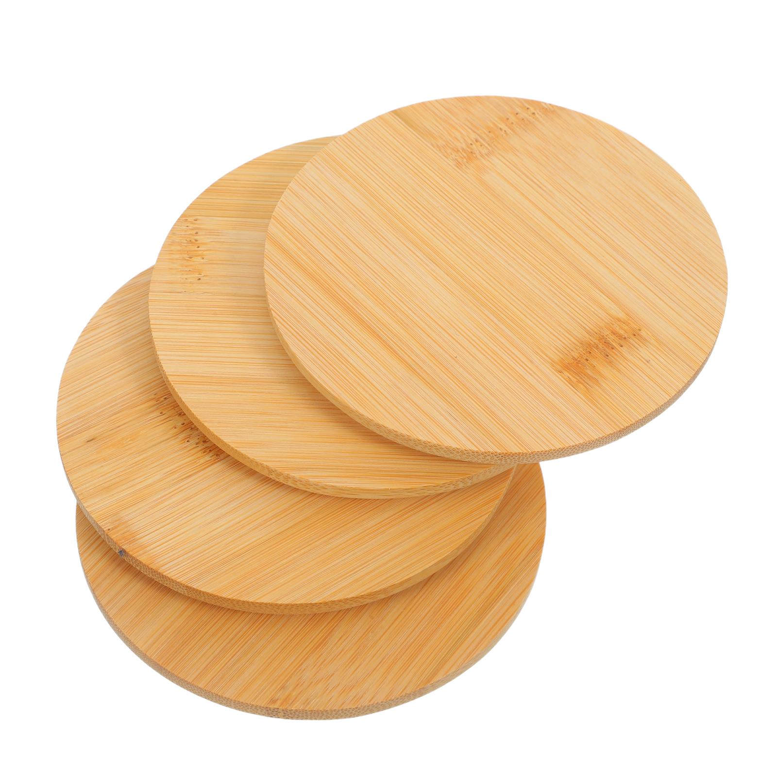 Coffee Tea Replacement - Bambus-Holzdeckel für Tassen, Umweltfreundlicher Deckel, Auslaufsicher
