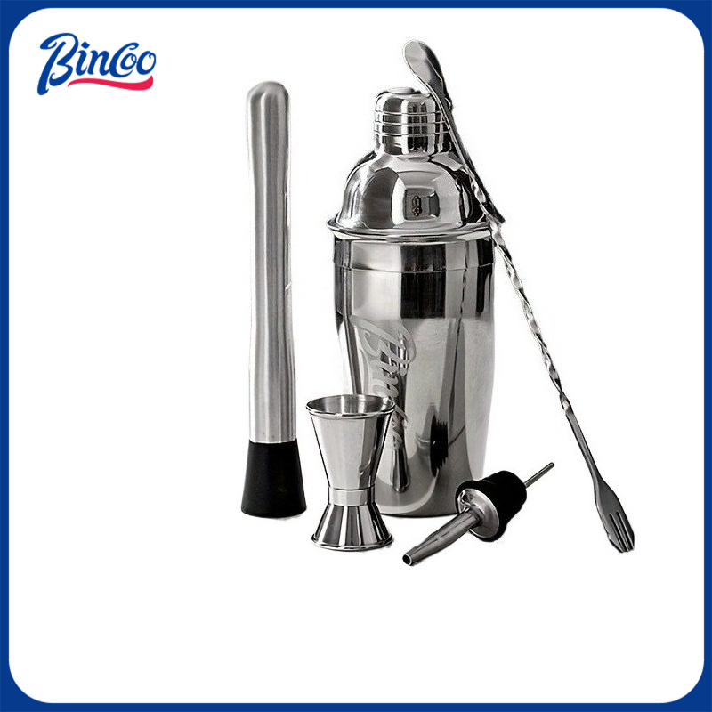 Coffee Tea Equipment - BINCOO Edelstahl-Shaker-Set Kaffee- und Tee-Zubereitungswerkzeuge Hand-Shaker
