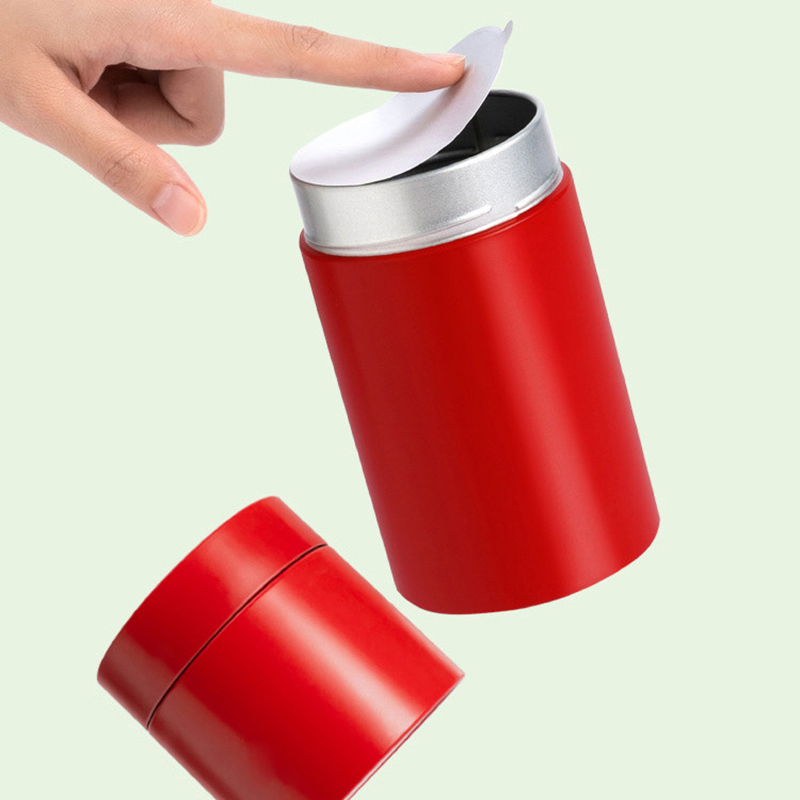 Coffee Tea Jars - Kaffee-Aufbewahrungsbox Haushaltsorganizer Küchenzubehör Mini-Blechdose Teedose Kleine