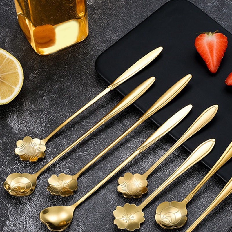 Edelstahl Kirsche Blume Gold S – Coffee Tea Replacement Bewertung und Preis