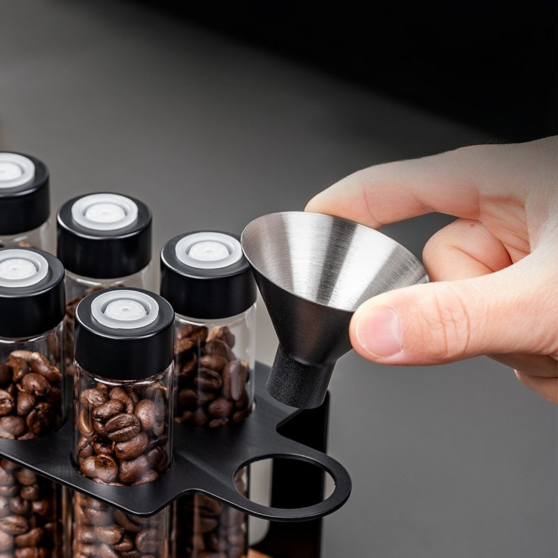 JUSTINLAU Glas-Kaffeebohnen-Au – Coffee Tea Jars Bewertung und Preis