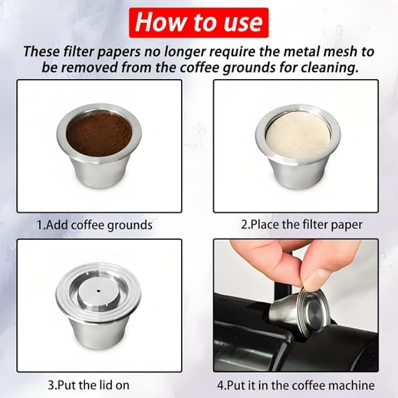 Ersatz-Kaffeepapierfilter, ung – Coffee Tea Replacement Bewertung und Preis