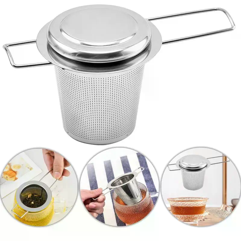 Edelstahl-Mesh-Tee-Ei mit Deck – Coffee Tea And Leaf Bewertung und Preis
