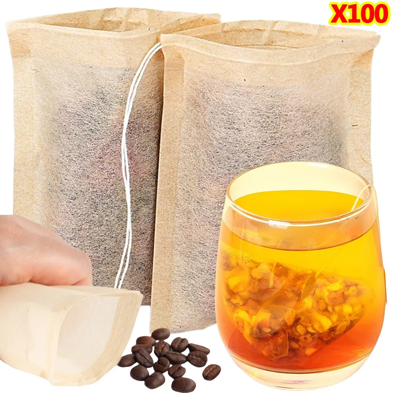 100 Stück Teebeutel mit Kordel – Coffee Tea And Leaf Bewertung und Preis