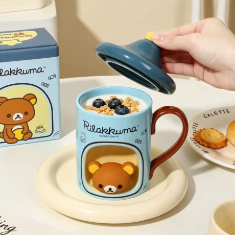 Keramikbecher mit Deckel, nied – Good Coffee Tea Bewertung und Preis