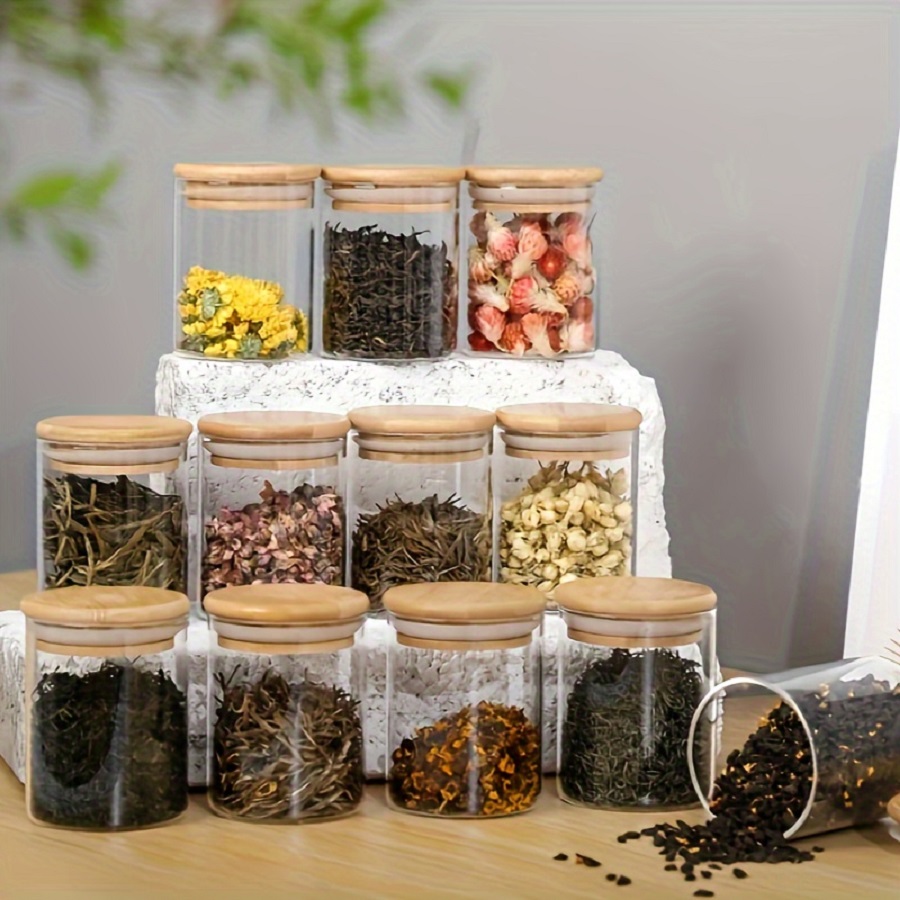 12 teile/satz luftdichtes Glas – Coffee Tea Sugar Container Set Bewertung und Preis