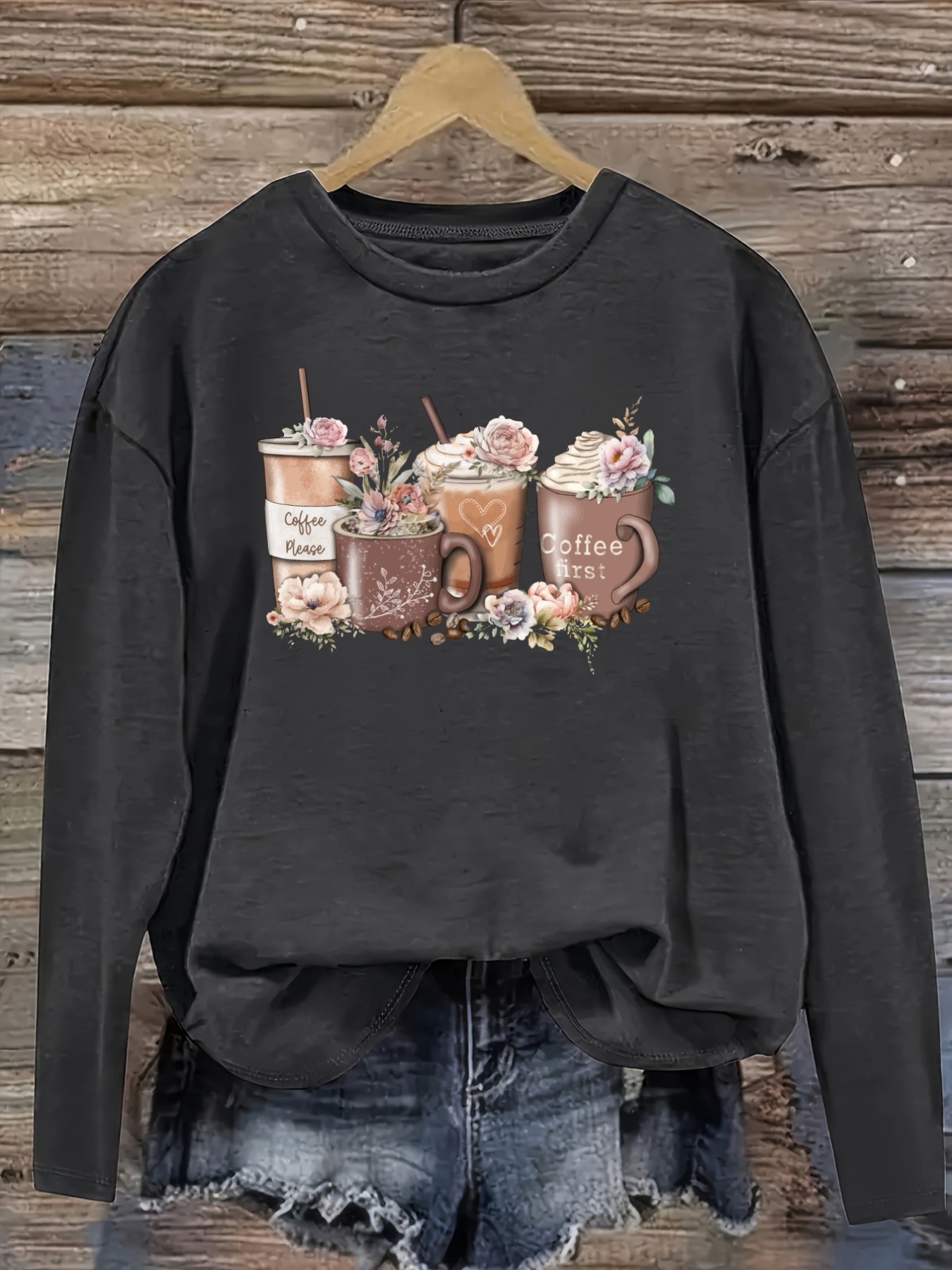 Damen-Freizeit-T-Shirt mit lan – Coffee & Tea Garden Lincoln Menu Bewertung und Preis