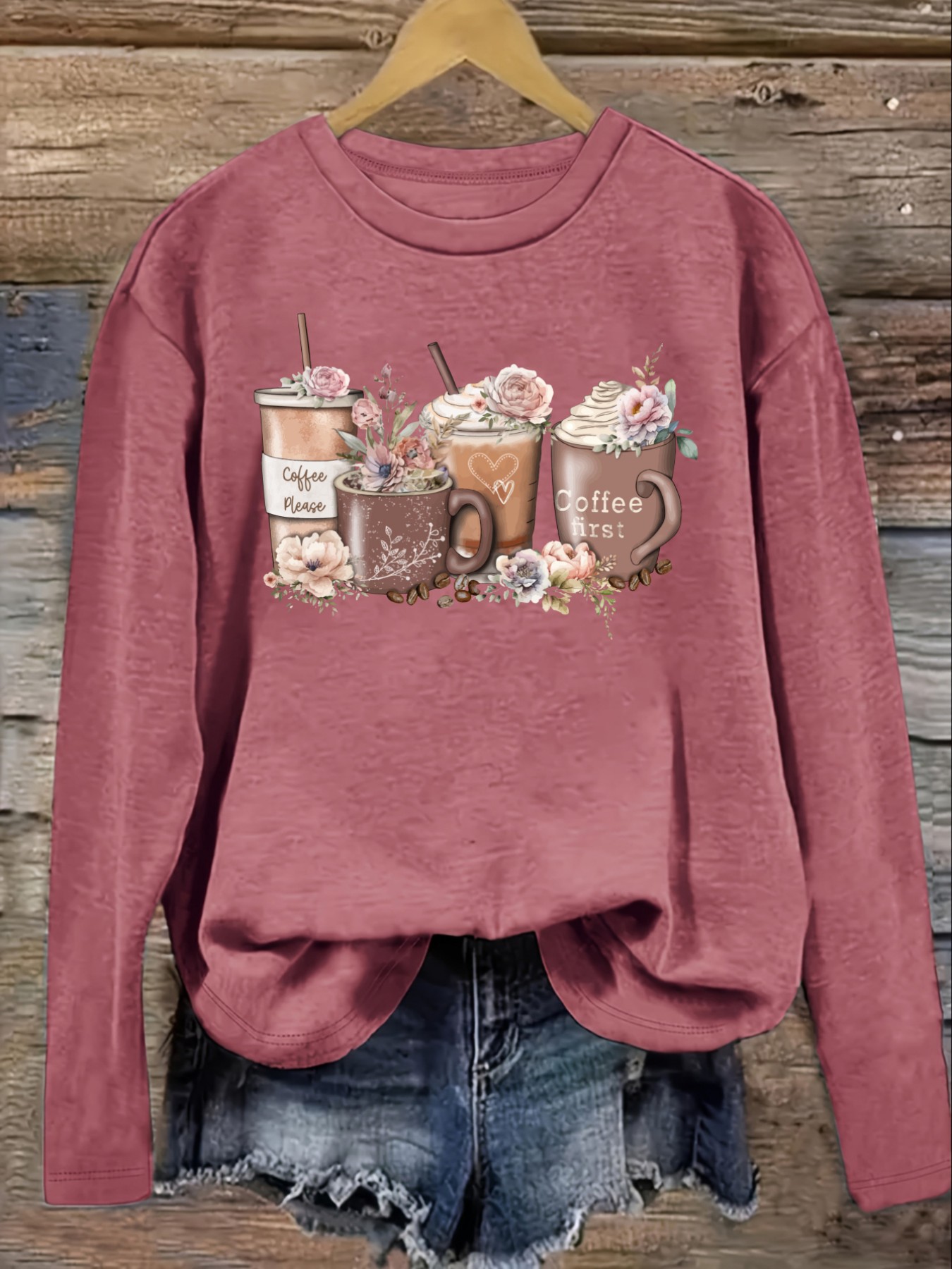 Damen-Freizeit-T-Shirt mit lan – Coffee & Tea Garden Lincoln Menu Bewertung und Preis