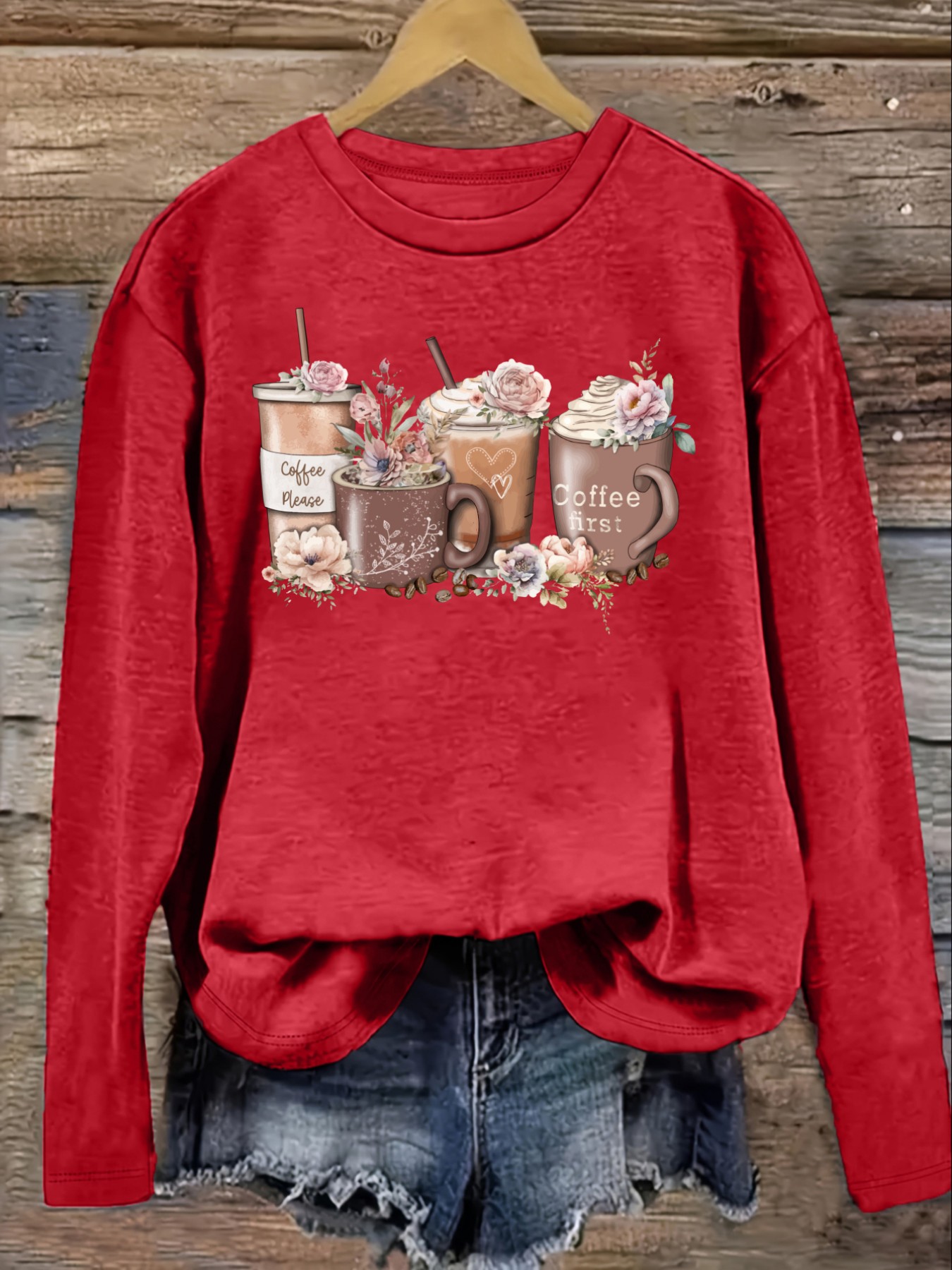 Damen-Freizeit-T-Shirt mit lan – Coffee & Tea Garden Lincoln Menu Bewertung und Preis