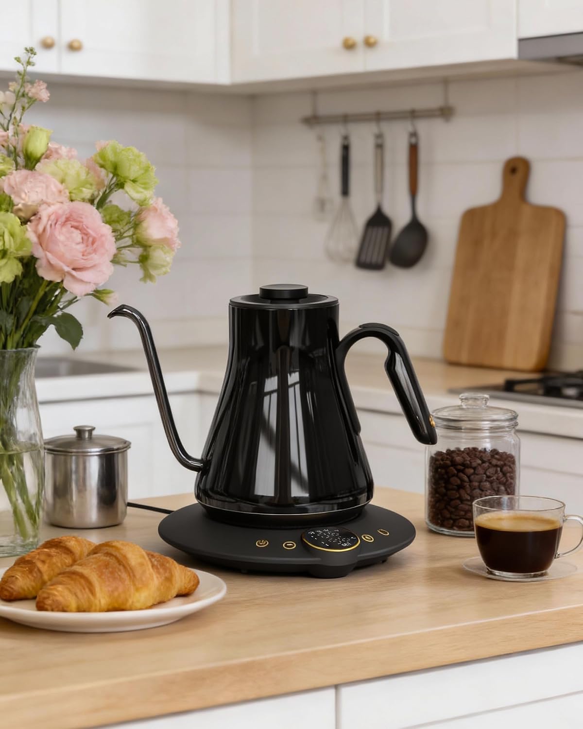 Elektrischer Schwanenhals-Wass – Tea And Coffee Kettle Bewertung und Preis