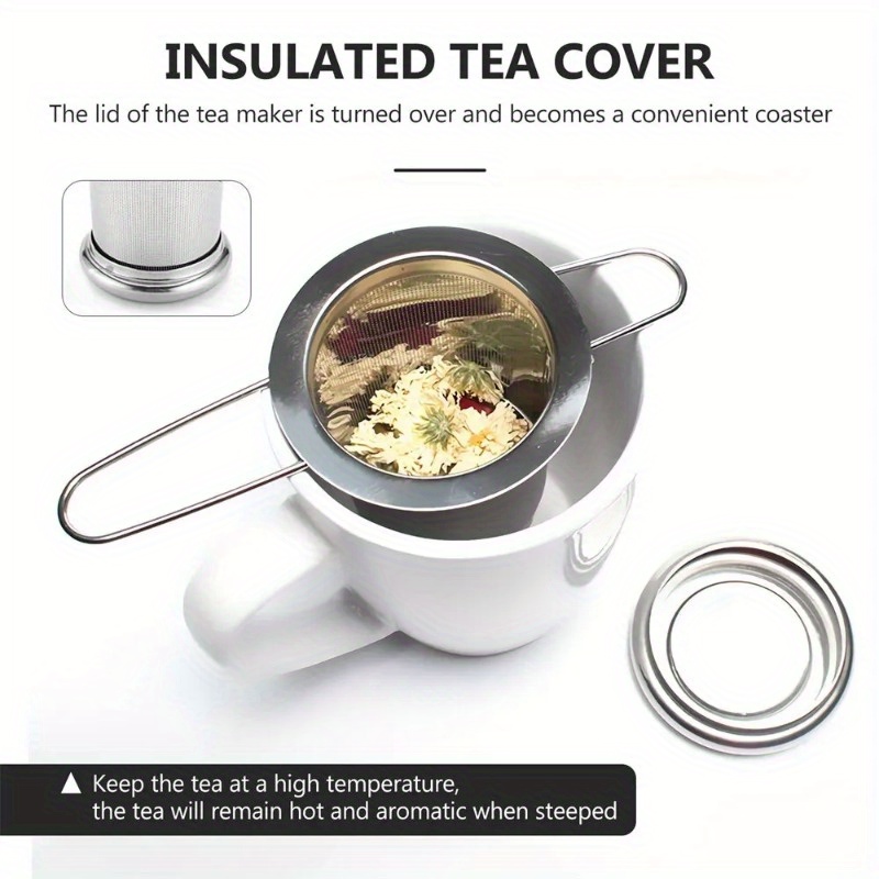 Edelstahl-Teefilter mit Deckel – Coffee Tea And Leaf Bewertung und Preis