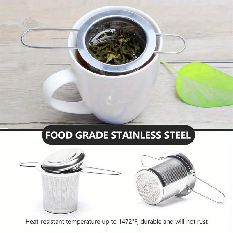 Edelstahl-Teefilter mit Deckel – Coffee Tea And Leaf Bewertung und Preis