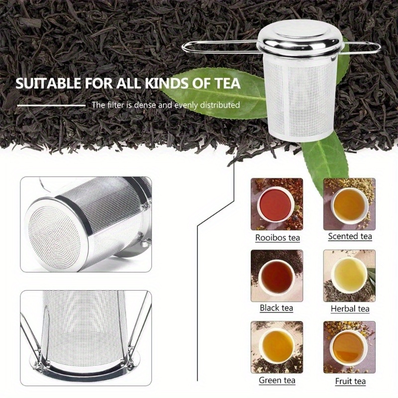 Edelstahl-Teefilter mit Deckel – Coffee Tea And Leaf Bewertung und Preis