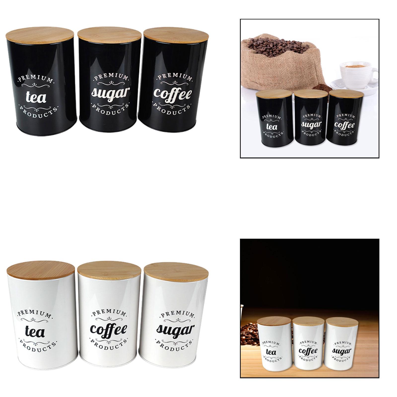 Kaffee-, Tee- und Zuckerbehält – Coffee Tea Sugar Container Set Bewertung und Preis