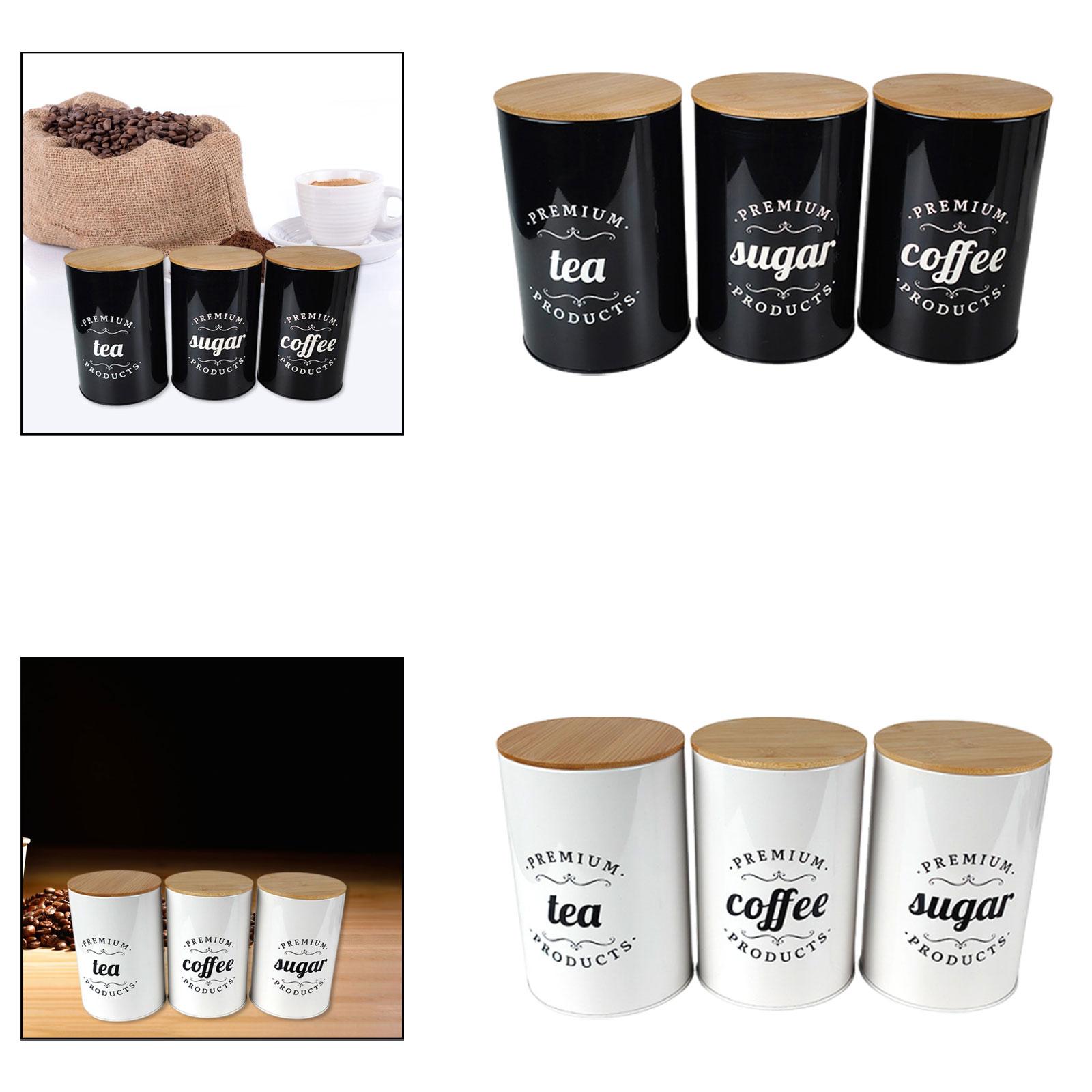 Kaffee-, Tee- und Zuckerbehält – Coffee Tea Sugar Container Set Bewertung und Preis