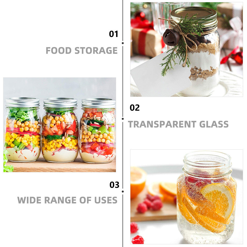 6 Stück Transparente Runde Gla – Coffee Tea Jars Bewertung und Preis