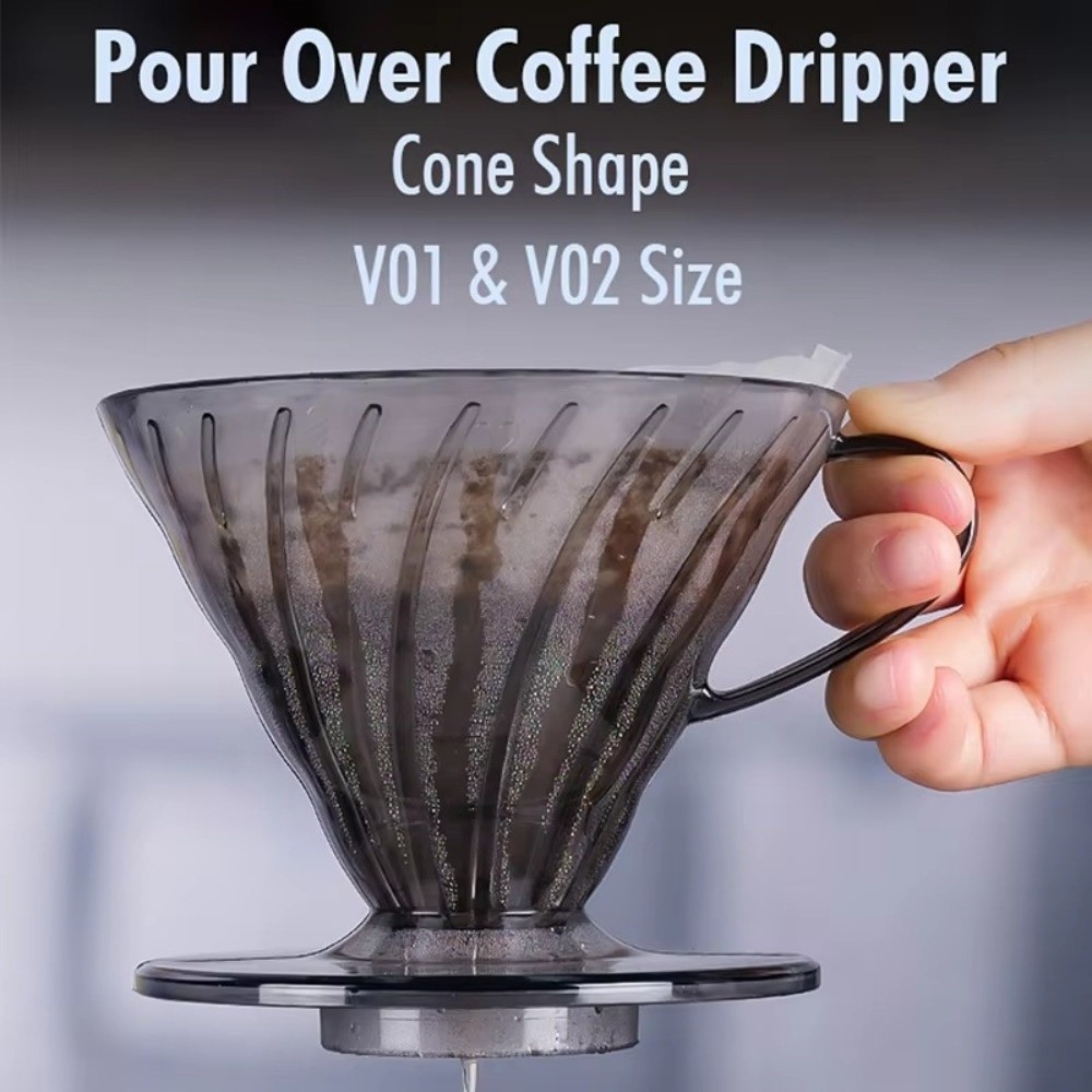 Neuer Kunststoff-Kaffee-Handfi – Coffee Dripper V60 Bewertung und Preis