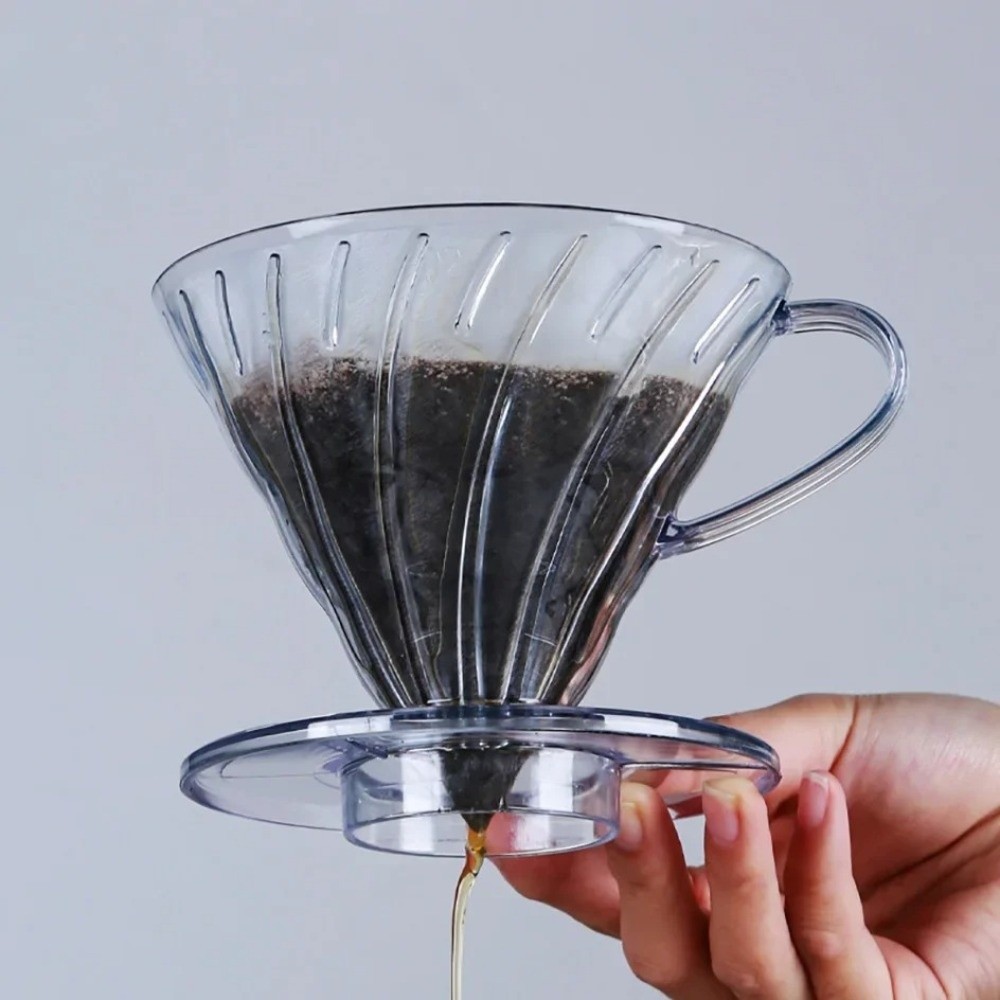 Neuer Kunststoff-Kaffee-Handfi – Coffee Dripper V60 Bewertung und Preis