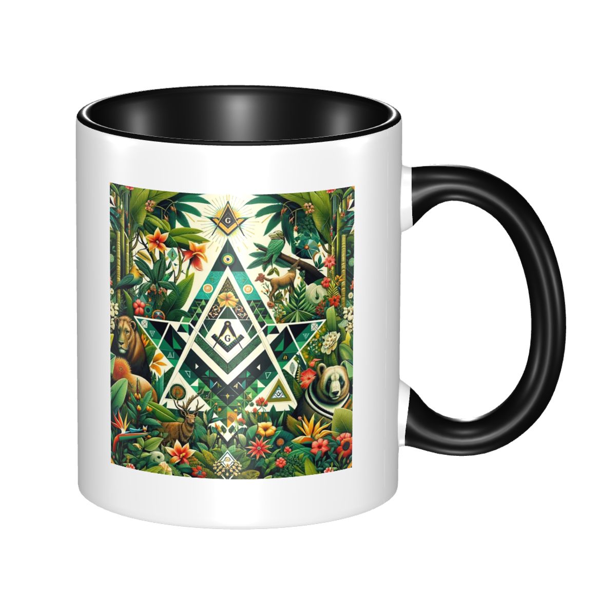 Geometrischer Dschungel Freima – Tea And Coffee Fusion Bewertung und Preis