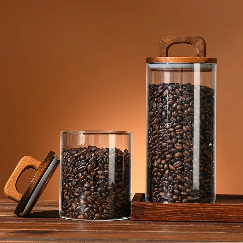 Klarglasbehälter mit Bambusdec – Coffee Tea Sugar Container Set Bewertung und Preis