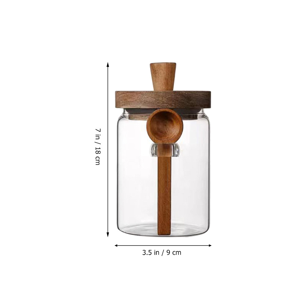 Transparenter Glas-Lebensmitte – Coffee Tea Jars Bewertung und Preis
