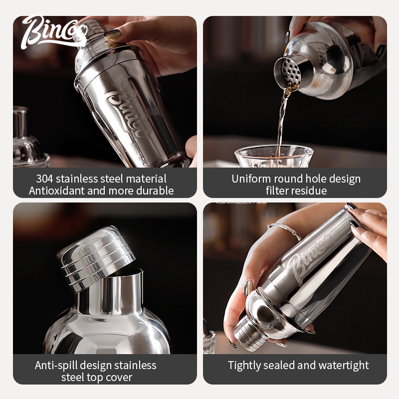 BINCOO Edelstahl-Shaker-Set Ka – Coffee Tea Equipment Bewertung und Preis