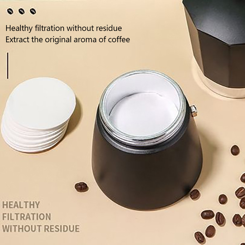 100 Stück rundes Kaffeefilter  – Coffee Tea Chocolate Bewertung und Preis