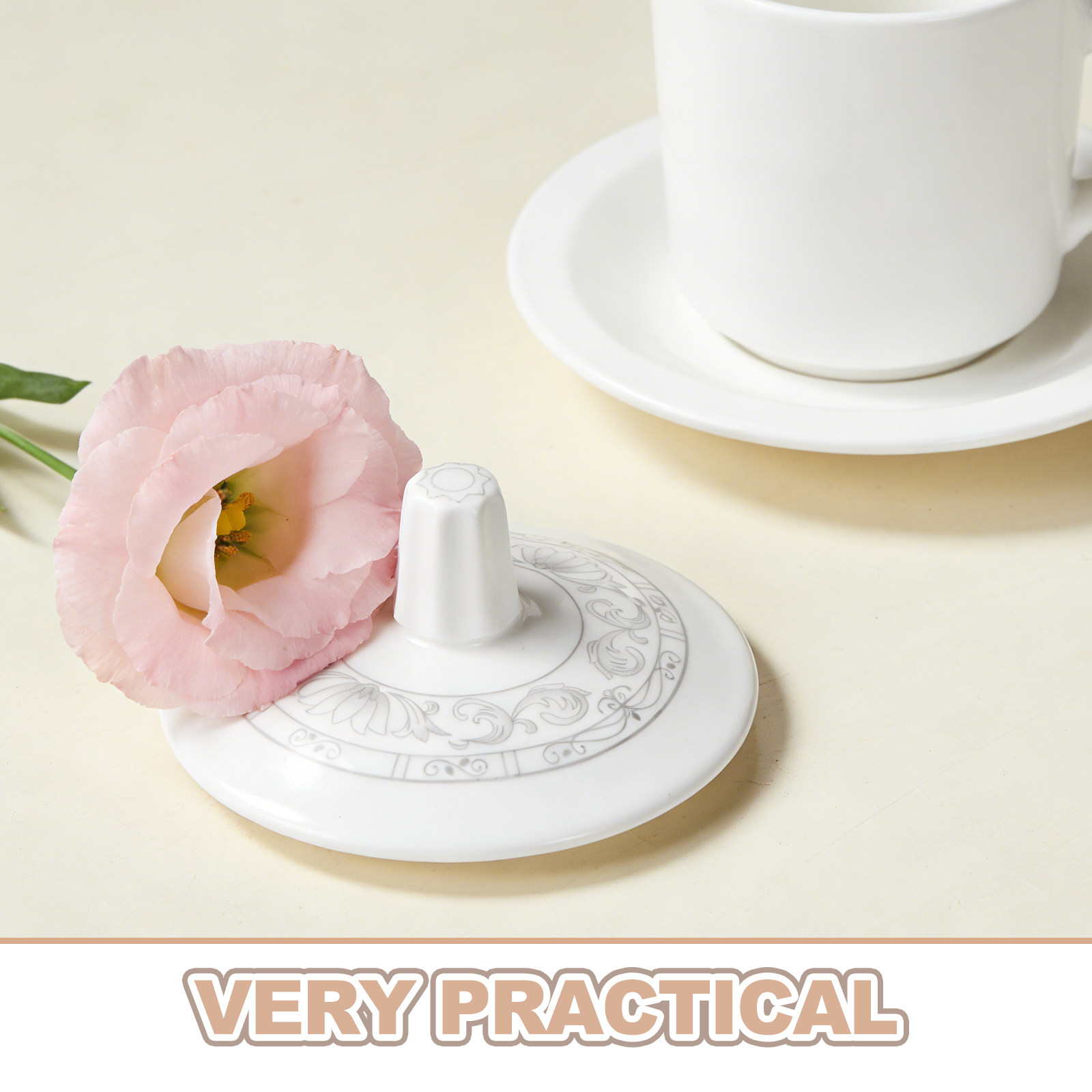 Keramik-Becherdeckel-Ersatz fü – Coffee Tea Replacement Bewertung und Preis