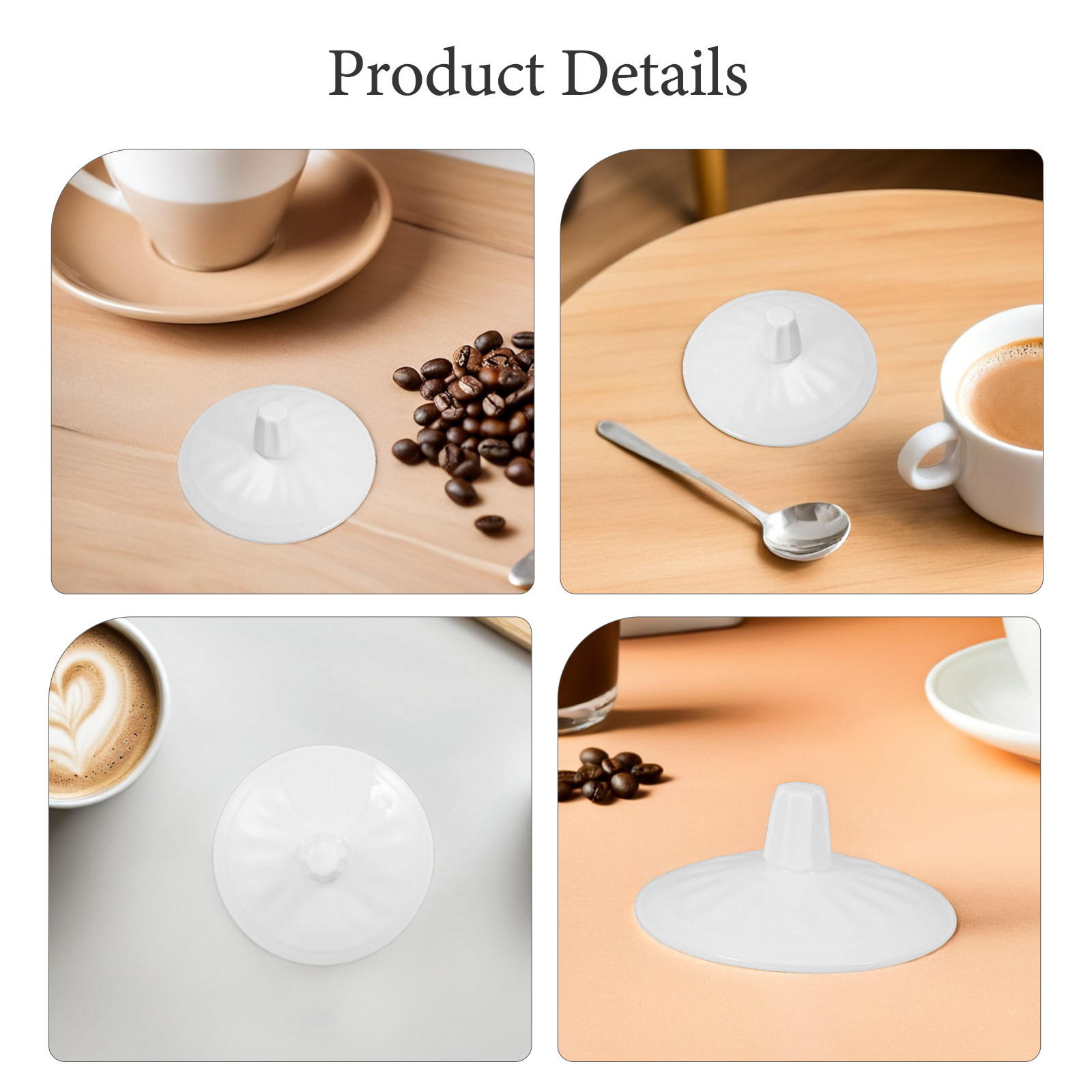 2 Stück Porzellan-Becherdeckel – Coffee Tea Replacement Bewertung und Preis