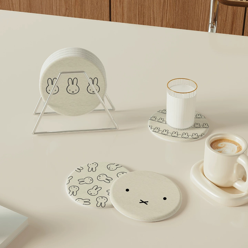 Miffy Kawaii Anime Untersetzer – Good Coffee Tea Bewertung und Preis