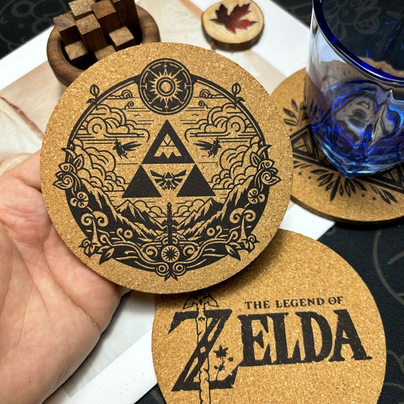 Zelda Untersetzer Cartoon Anim – Good Coffee Tea Bewertung und Preis