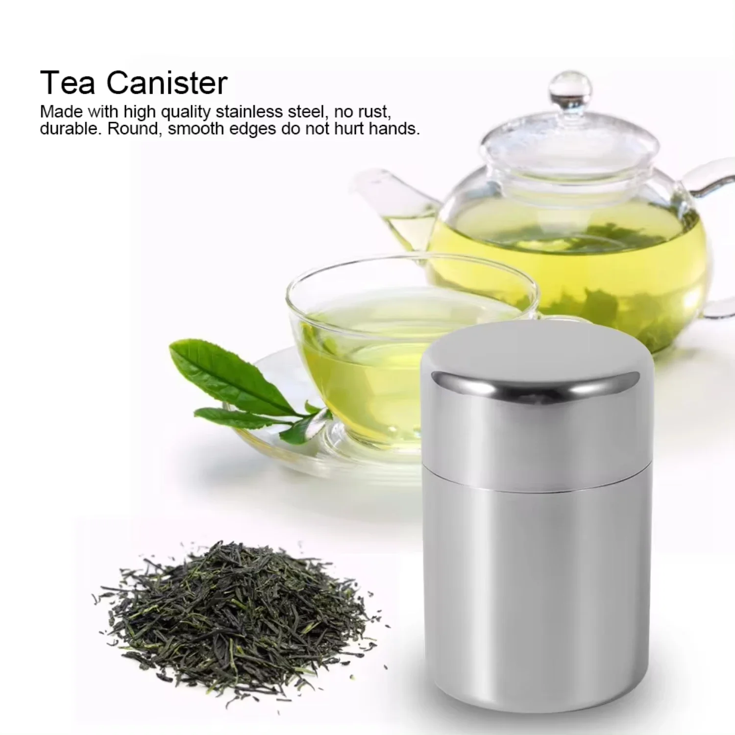 Teeblatten-Dosen aus Edelstahl – Coffee Tea Sugar Container Set Bewertung und Preis