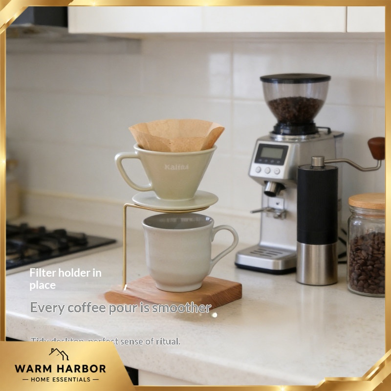 Holz-Messing Pour-Over Kaffee- – Coffee Dripper V60 Bewertung und Preis